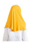 Children's Ready-To-Wear Headscarf Shawl Turban Viscose - Yellow - 6