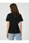 Basic T-Shirt Short Sleeve Crew Neck - 4