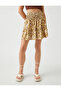 Floral Printed Mini Skirt - 3