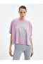 Sports T-Shirt Comfortable Cut Short Sleeve Crew Neck Modal Fabric - 3