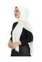 Shawl Hijab Premium Fabric Scarf Long Muslim Clothing Viscose - Cream - 7