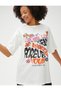 Printed T-Shirt Short Sleeve Crew Neck Cotton - 2