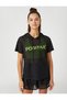 Oversize Mesh Hooded Sports T-Shirt with Kangaroo Pocket - 3