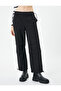 Oversize Parachute Trousers with Floor Detail and Pockets Cotton - 3
