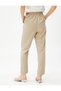 Pocket Tie Waist Trousers Modal Blended - 4