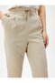 Pocket Tie Waist Trousers Modal Blended - 5