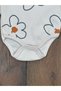 Newborn Organic Cotton Baby Girl 3-Piece Bodysuit with Snap Fasteners - 5