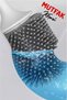 Antibacterial Silicone Tip Toilet Brush Set - Toilet and Toilet Bowl Cleaning Brush - 3