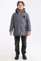 Boys' Furry Detachable Hooded Windproof Stone Winter Coat & Parka - 5