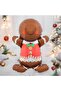 Big Footed Cookie Man Foil Balloon Christmas Foil Balloon Decoration - 4