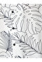 Short Sleeve Shirt Turn-down Collar Leaf Detail - 6