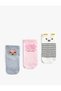 Socks 3 Pack Printed Cotton Blend - 2
