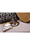 Set of 3 Leopard Patterned Coffee Sides Presentation Napkins - 3