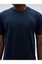 Basic T-Shirt Crew Neck Short Sleeve Slim Fit - 5