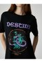 Short Sleeve T-Shirt Relaxed Fit Crew Neck Printed - 5
