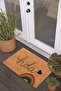 Digital Printed Non-Slip Base Washable Hola Written Doormat (40X60Cm) - 2