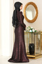 Nihal Hijab Evening Dress - 3