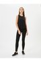 Crew Neck Sleeveless Sports T-Shirt - 2