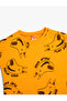 T-Shirt Crew Neck Short Sleeve Dog Printed Cotton - 3