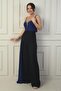 Women's Rope Strap Bead Detailed Top Chiffon Crepe Palazzon Jumpsuit - 3