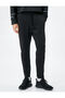 Jogger Sweatpants Basic Lace Waist Pocket Detailed - 3