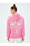 Oversize Hooded Sweatshirt Printed Long Sleeve - 4