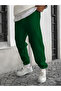Smile Face Green Jogger Thin Sweatpants - 2