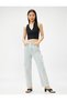 Crop Seamless Blouse Half Zipper