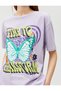 Crew Neck Printed Cotton T-Shirt - 5
