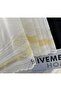 Lotus Gold Embroidered 1/2.5 Double Pleated Tulle Curtain Apm - 6