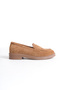 Soil Suede Genuine Leather Women's Loafer Shoes - 4