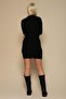 Women's Cut Out Detailed Knitwear Dress - 6