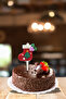 Decorative Silicone Cake Top Christmas Ornament 1 Piece Socks (Keychain)