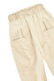 Soft Velvet Cream Boyfriend Pants - 4
