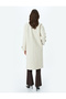 Double Breasted Buttoned Long Oversize Cashmere Coat - 4