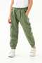 Cargo Boys' Trousers with Elastic Waist and Leg Pockets - 2