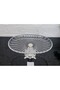 Elegance Striped Silver Cast Iron Footed Presentation Plate Oval & Serving Plate 27cm