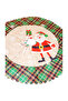 Christmas Green Santa Claus Tree Skirt New Year Pine Tree Cover, Base Decoration Ornament - 3