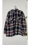 Plus Size Oversized Hooded Lumberjack Shirt Colored