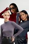 Women's Anthracite Gray Burgundy 3-Piece Body with Finger Detail