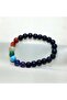 Lava Stone Natural Stone Chakra Bracelet