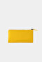 2602 Genuine Leather Large Size Women's Wallet Flother Yellow - 8