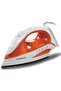 2100W Steam Iron STP50 White/Orange – Ceramic Soleplate, Anti-Drip, Self-Clean, 300ml
