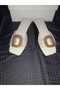 Katerin Kırem Patent Leather Stylish Slippers with Stone Buckle - 2