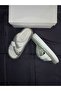 Asel Patent Leather Stylish Slippers with Stones - 3
