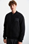 Burenia Men's Cotton-Polyester Black Jacket - 3