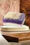 100% Handmade Natural Gourd Fiber Goat Milk Lavender Soap 120 Gr - 5