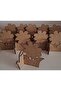 10Pcs Flower Water Container Wooden Painting Mother's Day School Course Activity Activity Art Hobby Set - 4