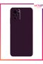 Deep Purple Liquid Inside Velvet Silicone Case for Xiaomi Redmi Note 10S