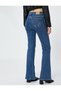 High Waist Spanish Leg Flare Jeans - 4